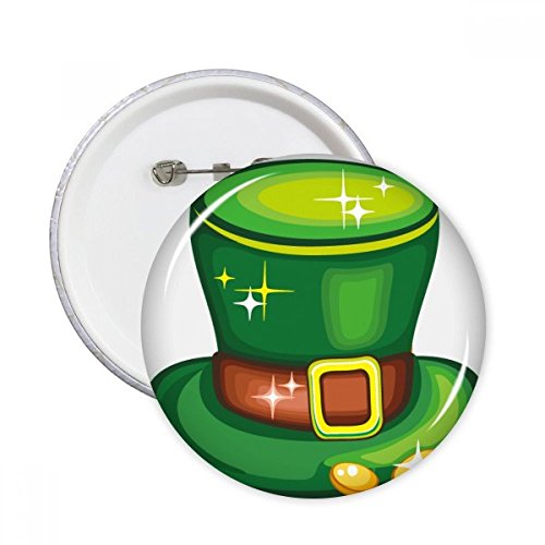 Badge Irlande St.Patrick pour vêtement et décoration de chapeau vert XXL 5pcs