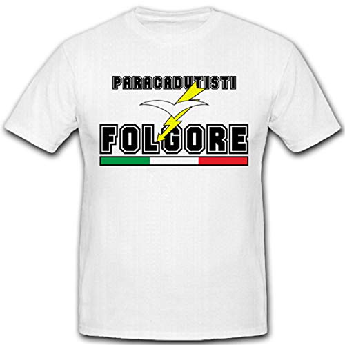 T-Shirt Militaire Résistant Chasseur Parachutiste Italie Folgore