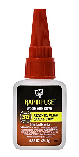 DAP Rapidfuse Wood .85oz,Clear,2-Pack