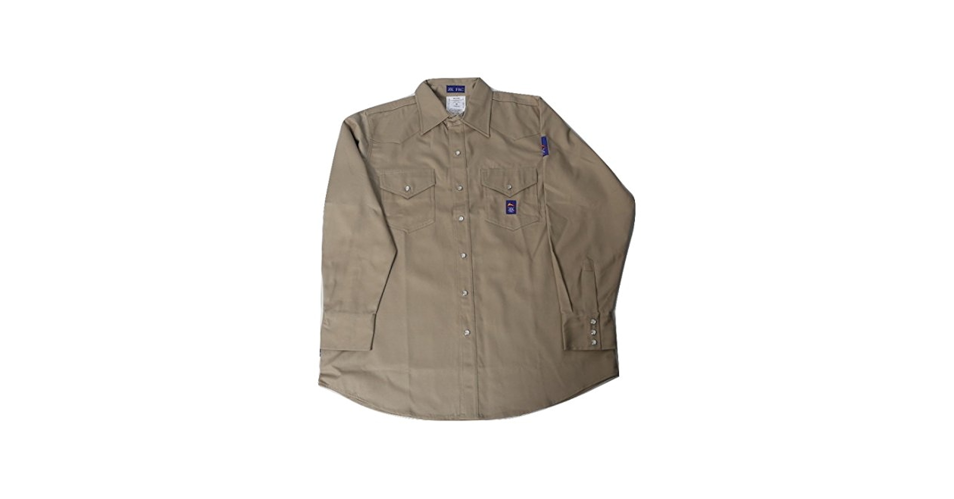 Amazon.com: Men's KK Fire Retardant Khaki Shirt with Snap