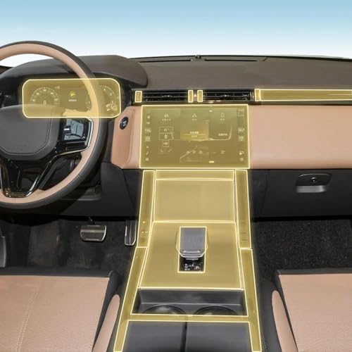 Film de protection TPU Land Range Rover Velar console PPF