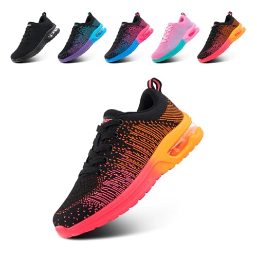 Hitmars Laufschuhe Damen Turnschuhe Atmungsaktiv Sneaker Damen Sportschuhe...