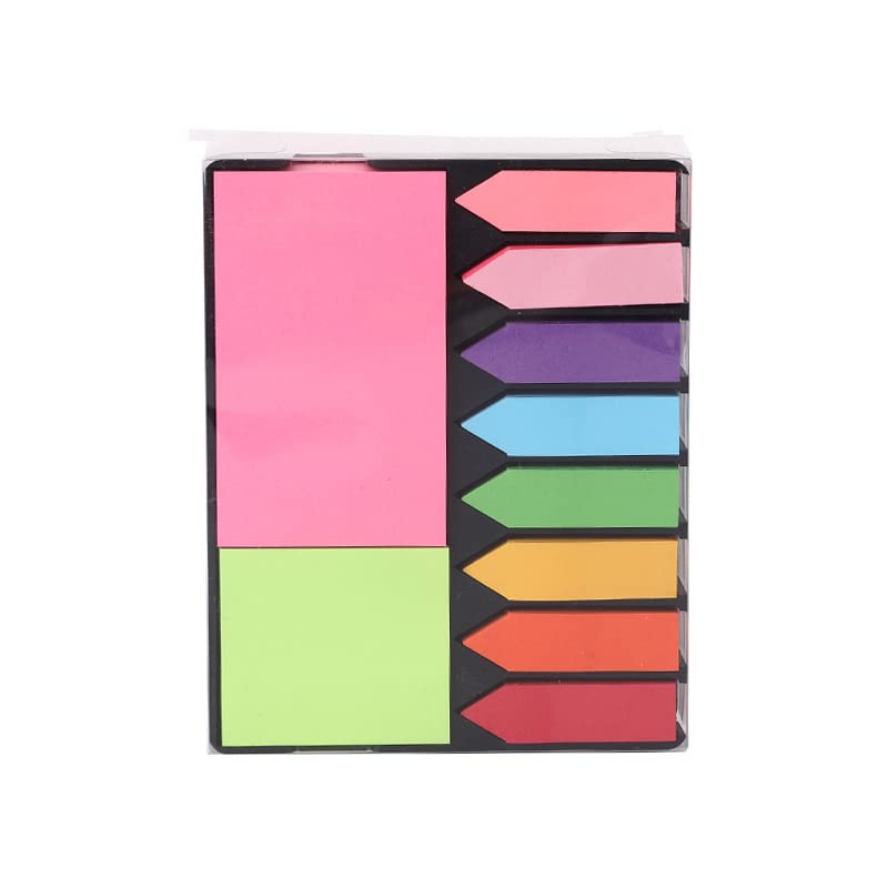 Image of 2000 Pcs Colorful Rectangle Sticky Notes and Flags for Students and Teachers