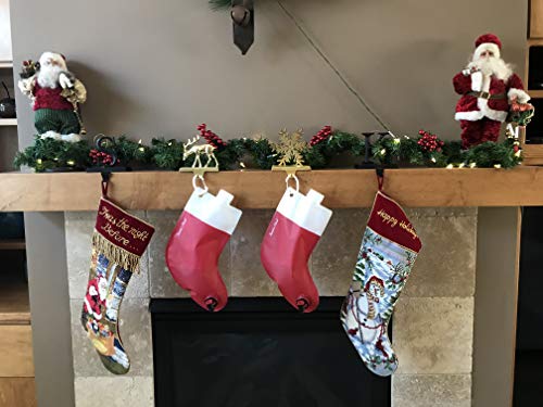 Santa's Stocking Flask For Party: 2.25 Liter Flasks Make Funny Yankee Swap Gifts, White Elephant Gifts, Funny Gag Gifts, Santacon Accessories And Holiday Party Decorations #TOP5