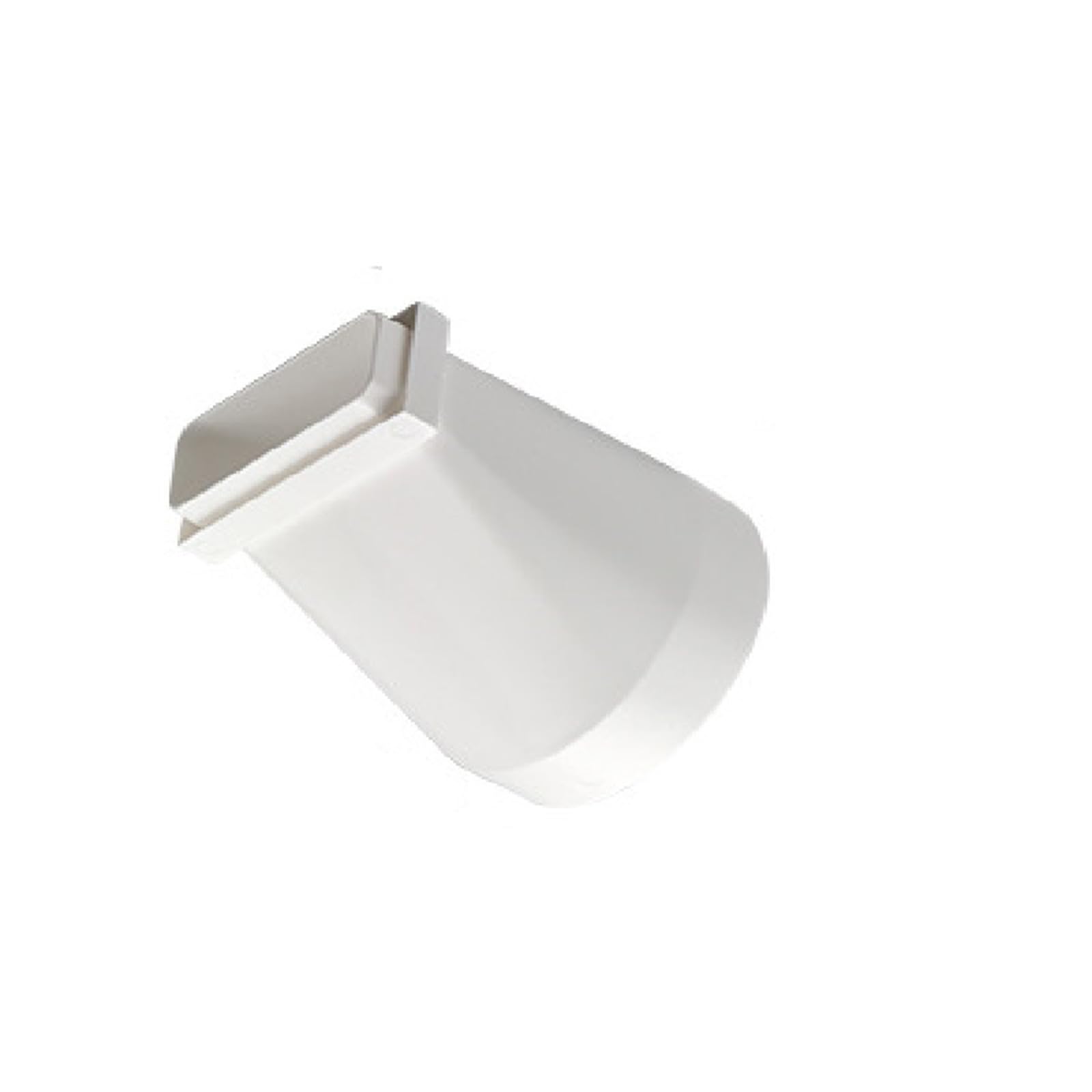 Jojnsha Multicolor Ventilation Duct Converter Rectangular To Round Straight Channel Connector Flat Ducting Adaptors To Round Converter