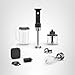 KitchenAid Go Cordless Hand Blender with Accessories - battery included, KHBRV75, Black Matte