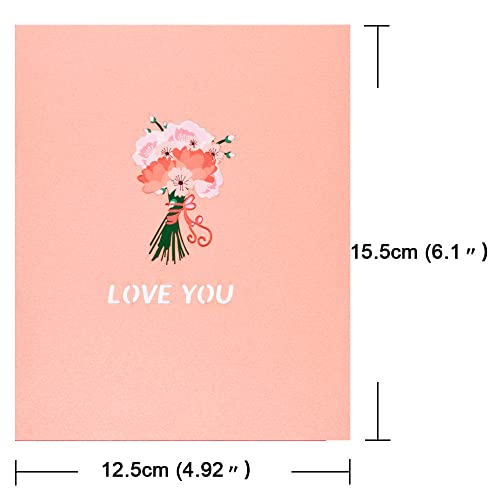 3D Greeting Cards, Pop Up Wedding Cards, Wedding Anniversary Cards - Image 4