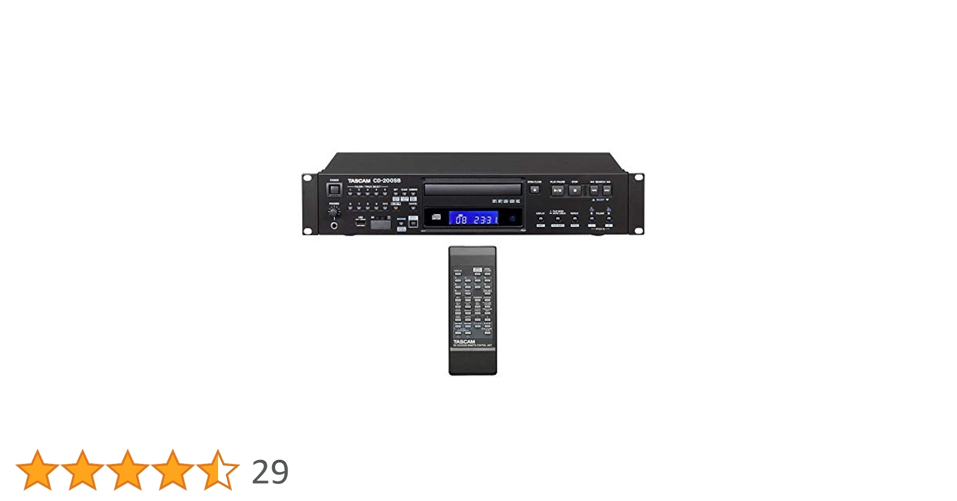 TASCAM CD-200DM CDプレーヤー CD-200 | 業務用 CD プレーヤー | TASCAM (日本)