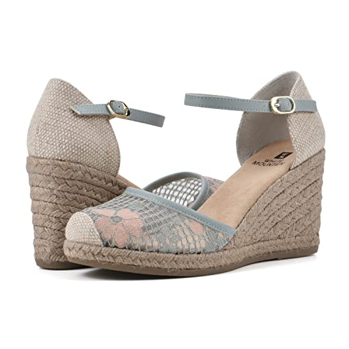 Image of WHITE MOUNTAIN Women's Mamba Espadrille Wedge Sandal