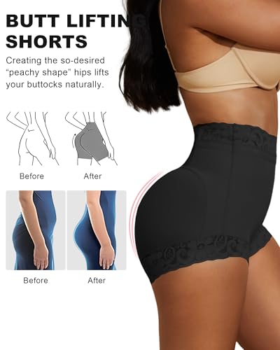 MOVWIN Tummy Control Shapewear Fajas Colombianas Moldeadoras Underwear Curvy Faja Shorts Butt Lifting Panties for Women2