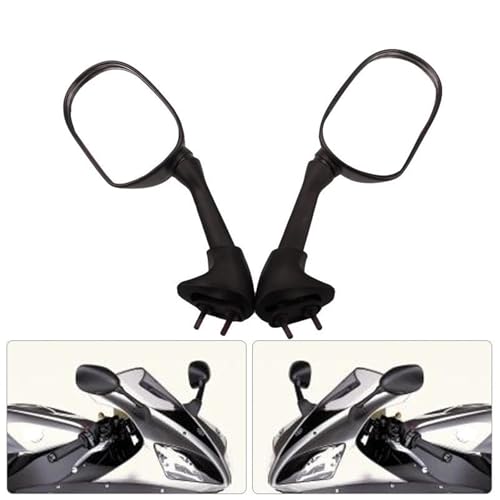 Espejos retrovisores para YZF-R1 2002-2006 de repuesto resistente en manillar 7