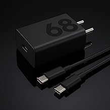 Motorola Original 68W Turbo Adapter Charger with Type C2C Cable Compatible with Moto 60/50/40/30/edge/stylus/fusion/ultra/neo/Pro/razr/g05/g35/g45/g54/g85/g64/g96/e40/g84/e40/edge 40 Neo/g62