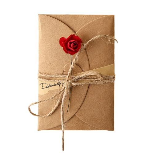 ドライワーのグリーティングカード ユニークなエコデザイン リサイクルブラウンクラフト紙 自然愛好家が自然の美しさを祝う122