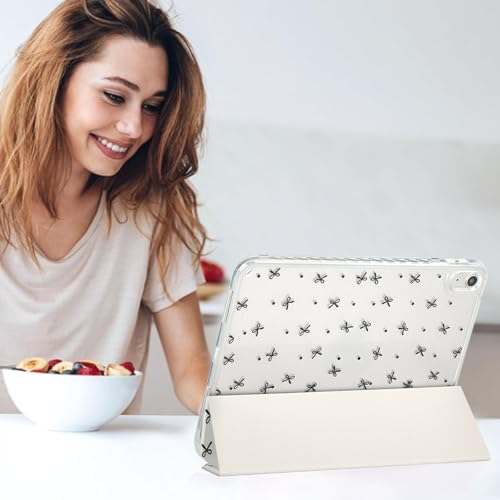 Housse iPad 9e génération avec porte-stylo et support pliable trifold