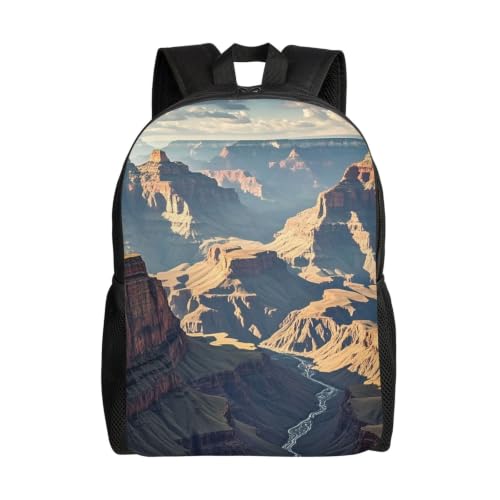 WLKSNBVD Grand Canyon Arizona Travel Backpack for Men & Women 15.6 inch Laptop Backpack Waterproof Work Back Pack