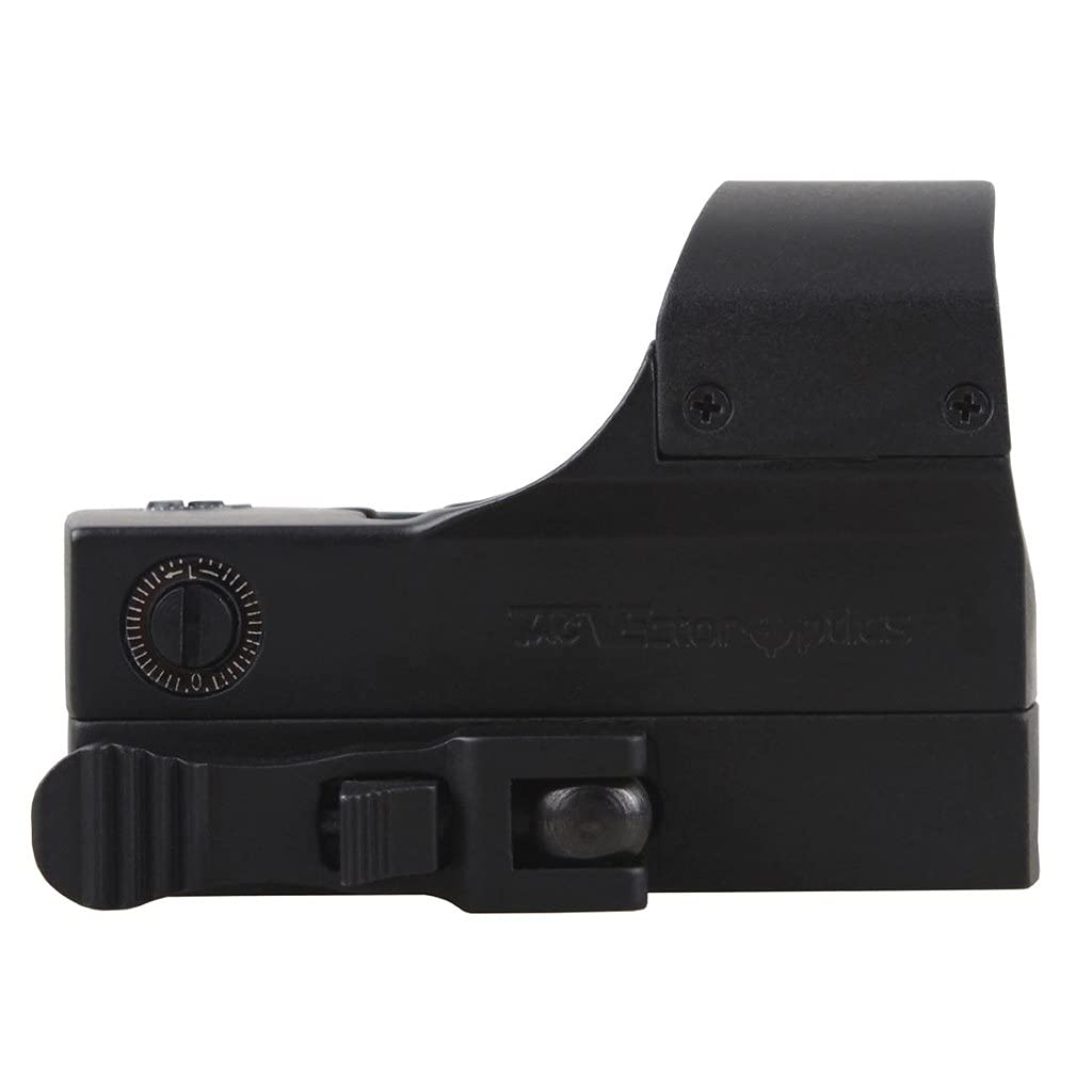 Vector Optics Wraith 1x22x33mm 1 MOA per Click Mini Red Dot Scope Sight with Automatic Motion Sensor and Invisible Night Vision Dot, Red Illuminated Reticles, 6 Levels of Illumination