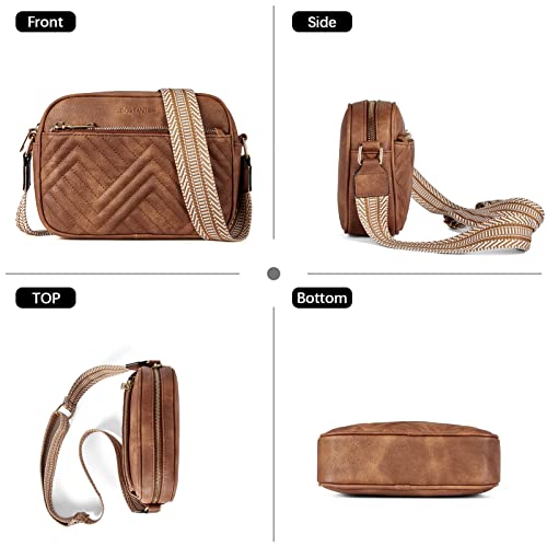 30% Off BOSTANTEN Vegan Leather Crossbody Bag for Women