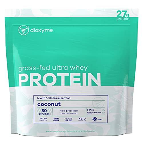 Dioxyme grass fed ultra whey protein powder - whey isolate and co…