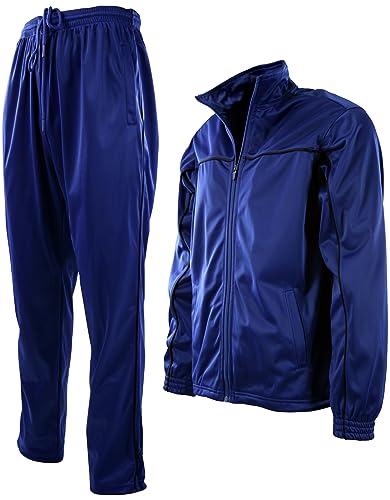 ChoiceApparel Mens Active Tracksuit with Zippered Back Pocket