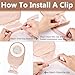 20 PCS Colostomy Bags Ostomy Supplies- Rainlotus One Piece Ostomy Bag 15mm-60mm Cut-to-Fit Drainable Pouches with Clamp Closure for Ileostomy Stoma Care（8 Clamps Included）