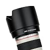 JJC Tulip Shape Lens Hood Shade Protector for Canon EF 70-200mm F4 L is USM & Canon EF 70-200mm F4 L USM Lenses, Replaces Canon ET-74 Lens Hood (Not for 70-200 F4L is II USM) - Black