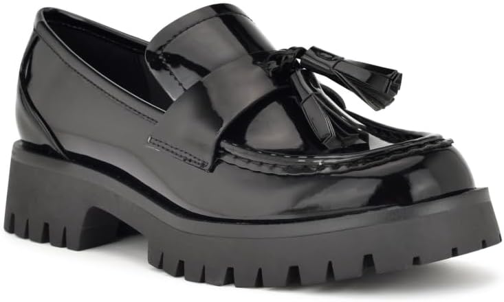 Nine West Women's Garry Loafer, Black 002, 9