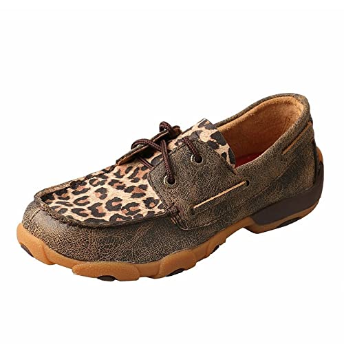 Image of Twisted X Driving Moc Boat Shoe (Toddler /Little Kid)