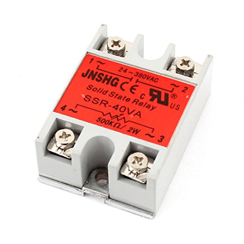 Relais semi-conducteurs SSR-40VA avec contrôle par résistance 500K Ohm et boîtier isolé