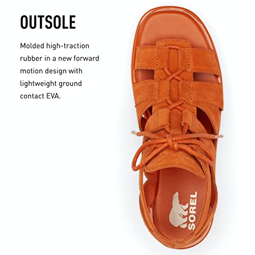 Sorel Women's Joanie Iii Lace Sandals - Desert Sun, Chalk - Size 8 #TOP3