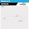 Wright Products Lanai Corrosion Resistant Screen Door Hardware Kit – Pneumatic Closer with Push-Button Latch, No Lock Out, Hold-Open Washer (Transitional, White)