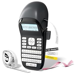 Phomemo LT12 Tragbares Etikettiergerät mit Tastatur