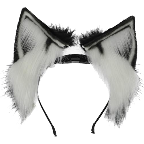 Orejas de gato eléctricas recargables diademas dinámicas contra el cosplay plano