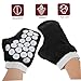 LRXIYODE 1 Pair Acupressure Massage Gloves with Spikes Handheld Yoga Mitts Face Body Massager for Pain Relief Easy to Use for Home Office Gym