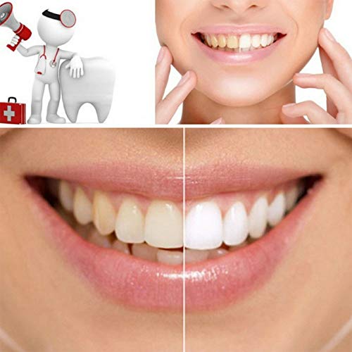 Branqueador de Dentes em Pó Carvão Ativado Profissional Natural Bambu - Higiene Oral e Limpeza das P