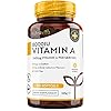 Vitamin A 8,000IU – 365 Softgels – Vitamin A Supplement for Normal Skin, Eyes & Immune System – No Soybean or Fish Liver…