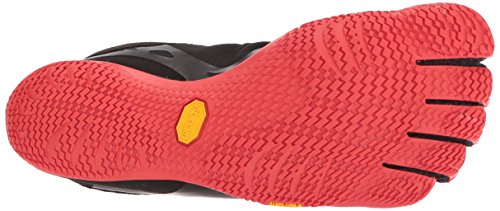 Vibram FiveFingers Tênis masculino KSO EVO, preto/vermelho, 39 EU / 7,5-8 EUA, Preto/vermelho, 7.5-8