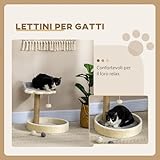 Zoom IMG-2 pawhut albero tiragraffi per gatti