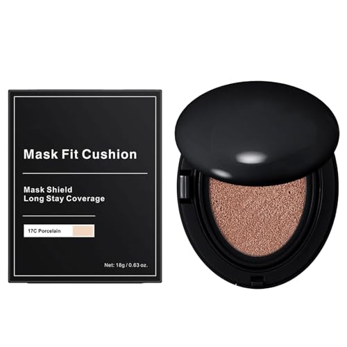 Cojín de maquillaje para maquillaje – Crema correctora ligera y resistente al sudor – Crema correctora resistente al sudor – para viajes de negocios a la playa camping escuela fiesta para mujer