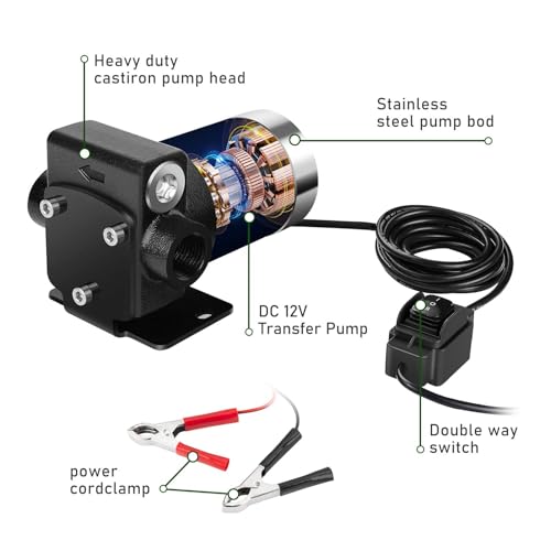 King Chao Foo FUEL TANK 52 Gallon Gasoline Tank, Portable Gas Tank With 12V Electric Fuel Transfer Pump thumb #3