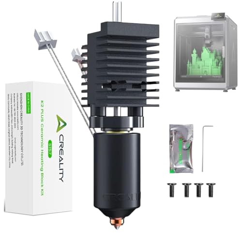 Buse d'imprimante 3D K2 Plus - Kit Hotend Céramique Licorne 350°C