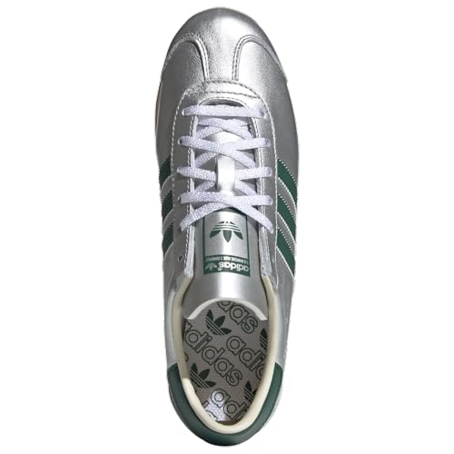 adidas Womens Country Og Metallic Sneakers Shoes Casual - Silver4