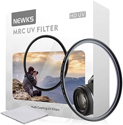 Newks 95mm MRC UV Protection Filter Kit, Daylight Protector/Solar Clear Filters Slim,Multi-Layer Nano Coated/Ultra Thin/High Definition/Quality for Canon,Nikon,Sony,Sigma,95mm Camera Lens Protective