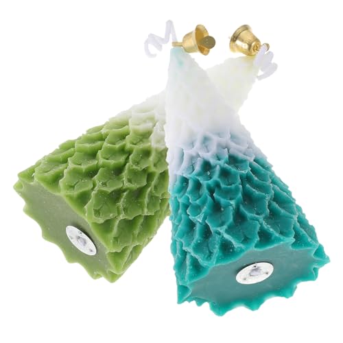 FUNOMOCYA Adorable Christmas Tree Shape Scented Candle Xmas Candles Decorations Wedding Anniversary