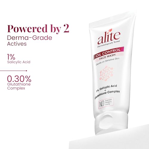 Image of Alite Oil Control Gentle Face Wash | Eliminates Excess Oil, Control Sebum Level | Prevents Acne and Breakouts For Fresh, Purify, and Hydrated Skin - 70gm
