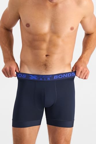Bonds Men's Cooling X-Temp Air Boxer Briefs Performance Underwear For Men - Image 7