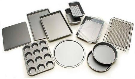 12-Piece Bakeware Set Made of Heavy Weight Steel
