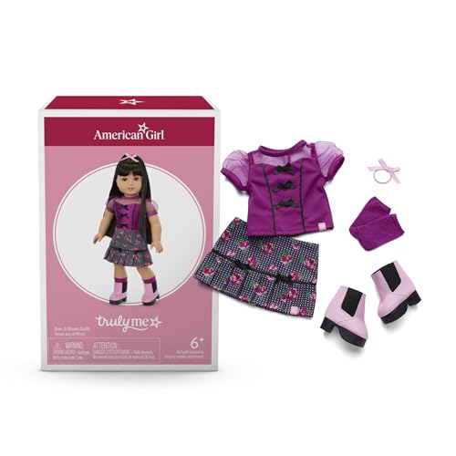 Tenue de poupée fleurs et nœuds American Girl idéale pour les après-midis de jeu créatif
