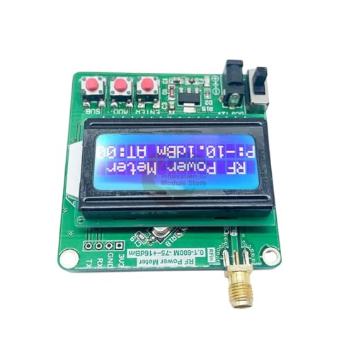 ���m�ȃp���[���[�^�[ �f�W�^�� LCD R�AFpower Meter-75~16 Dbm 1-600Mhz Raydio ���g�������l ���� Db ���W���[��