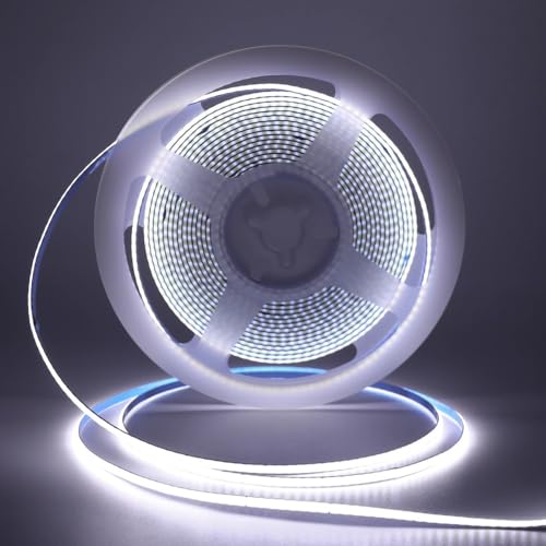 Cinta LED Kumax Cob 5m 480 leds/m Blanco frío 12V miniatura 1