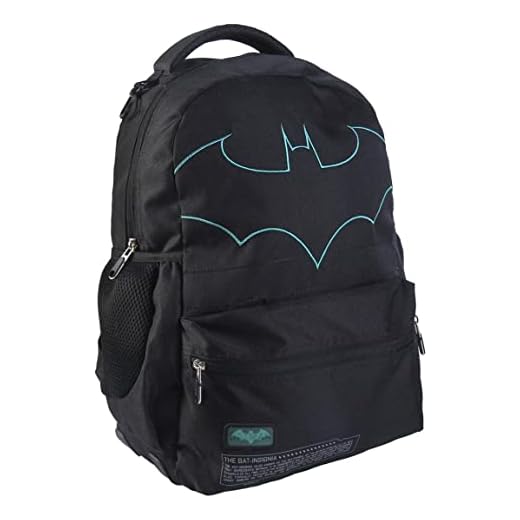 CERDÁ LIFE'S LITTLE MOMENTS Mochila Escolar de Batman, Unisex niños, Multicolor, Normal